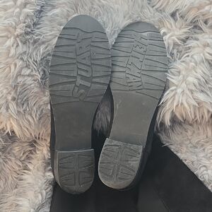 Stuart Weitzman Black Heeled Boots